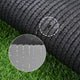 DIY 15' Artificial Grass Turf for Dogs Outdoor Patio Playset, 1.38" Pile
