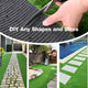 DIY 12' Artificial Grass Turf for Dogs, Gym, Outdoor, 0.8" Pile