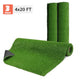 DIY Modular 12' Artificial Grass Turf Roll | 0.8" Mat for Garage & Gym