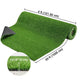 DIY Artificial Grass for Side Yard Landscaping, 0.8" Pile (4', 3', 1'W Options)