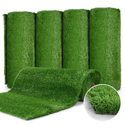 DIY 15' Artificial Grass Turf for Dogs Outdoor Patio Playset, 1.38" Pile
