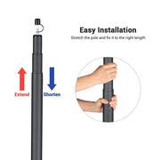 DIY Tarp Poles Set of 2 with Bag Tent Canopy Shelter Poles