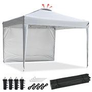 Waterproof 10x10ft Pop Up Canopy EZ up Tent with Bag