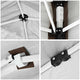 DIY 10x10ft Easy Pop Up Tent Canopy WeightBags Air Vent