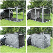 DIY RV Screen Room with Floor for 8' 2" x 7' 7" Awning