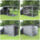 DIY RV Screen Room with Floor for 8' 2" x 7' 7" Awning