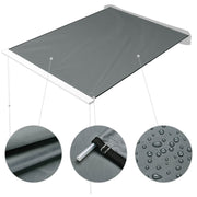 DIY Car Side Awning Waterproof Fabric 4.5'x6' UV50+