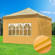 10x10 Canopy Sidewall with Window 1-pack(9.6x6.7ft)