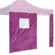 DIY 1pc Sidewall with Door Window for 10x10 Canopy