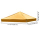 DIY 9.6x9.6ft Easy Pop Up Canopy Tent Top Replacement