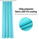 DIY Outdoor Patio Door Curtain Tab Top 54x96 2ct/Pack