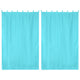 DIY Outdoor Patio Door Curtain Tab Top 54x84 2ct/Pack
