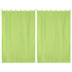 DIY Outdoor Patio Door Curtain Tab Top 54x84 2ct/Pack
