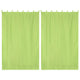 DIY Outdoor Patio Door Curtain Tab Top 54x84 2ct/Pack