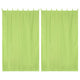 DIY Outdoor Patio Door Curtain Tab Top 54x96 2ct/Pack