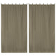DIY Outdoor Porch Curtain Tab Top 54x120 2ct/Pack