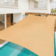 DIY 13' x 19' Rectangle Sun Shade Wind Sail Shade Canopy