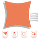 DIY 16' Square Outdoor And Patio Shade Color Options