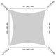 DIY 16' Square Outdoor And Patio Shade Color Options