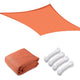 DIY 16' Square Outdoor And Patio Shade Color Options