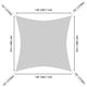 DIY 12' Square Outdoor And Patio Shade Color Options
