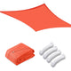 DIY 12' Square Outdoor And Patio Shade Color Options