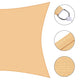 DIY 16' x 20' Rectangle Outdoor And Patio Shade