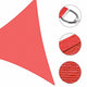 DIY 22' Triangle Shade Wind Sail Shade Canopy