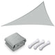 DIY 25' Triangle Shade Wind Sail Shade Canopy
