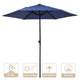 DIY 7.5 Foot Patio Umbrella Tilting Crank Lift 6-Rib