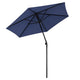 DIY 7.5 Foot Patio Umbrella Tilting Crank Lift 6-Rib