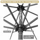 DIY 10 Foot Patio Outdoor Umbrella Tilt Color Options