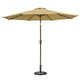 DIY 9 Foot Tilting Outdoor Patio Umbrella