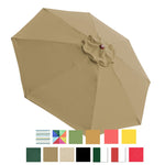 DIY 10 ft Patio and Market Umbrella Replacement Canopy