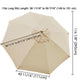 DIY 10 ft Patio and Market Umbrella Replacement Canopy