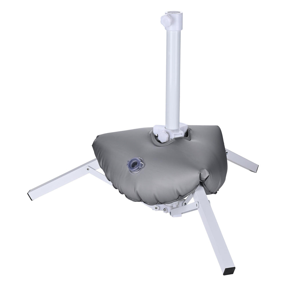 diy portable patio umbrella DIY Collapsible Portable Umbrella Stand Base (D 1 1/4")