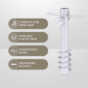 DIY Umbrella Sand Anchor for Beach, Paito Umbrella (D 1 1/4")