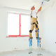 DIY 24"-40" Aluminum Drywall Stilts Blue Silver Options