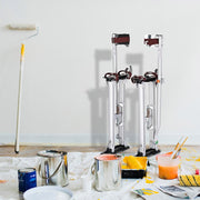 DIY 24"-40" Aluminum Drywall Stilts Blue Silver Options