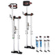 DIY 36"-50" Aluminum Drywall Stilts Blue Silver Options