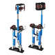DIY 16"-24" Aluminum Drywall Stilts Blue Silver Options