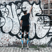 DIY 16"-24" Aluminum Drywall Stilts Blue Silver Options