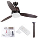DIY 52" Oil-rubbed Bronze Ceiling Fan w/ Light & Remote Control