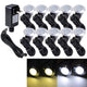 DIY 12V Low Voltage Deck Step Lights - IP67 Waterproof, 10ct