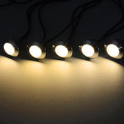 DIY 15x LED Deck Lights with Adapter for Step Stairs