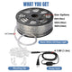 DIY Warm White Rope Lights Outdoor - 120V, 1/2"(13mm), Plug-in