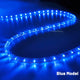 DIY 150ft Waterproof LED Rope Light Blue 120V Plug-in