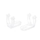 DIY D1/2" Wall Mount Clips for LED Neon Rope Lights 50ct/pk