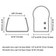 DIY 5 Piece 3 Foot Clear PVC Channel Mount for Neon Rope Lights