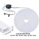 DIY 120V Waterproof LED Neon Rope Light 2700K RF Remote